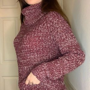 Red turtleneck for winter❄️